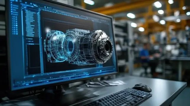 a 3d cad model 1